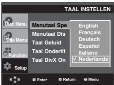 SAMSUNG DVD-P365 - Menutaaal spelER - 1