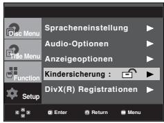 SAMSUNG DVD-P365 - Alterseinstufung einstellen - 2