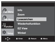 SAMSUNG DVD-P365 - Lesezeichen-Funktion verwenden (DVD/VCD) - 1
