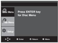 SAMSUNG DVD-P370 - Using the Disc Menu - 1
