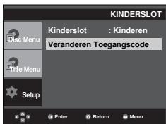 SAMSUNG DVD-P370 - De toegangscode wijdigen - 3