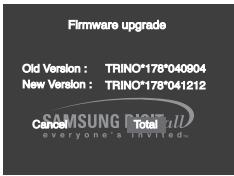 SAMSUNG DVD-P370 - Aktualisierung durchführten - 1