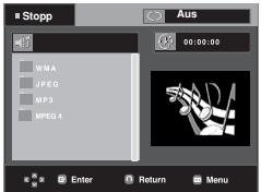 SAMSUNG DVD-P370 - Clip-MENU für MP3/WMA/JPEG/CD Audio/MPEG4 - 1