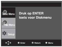 SAMSUNG DVD-P370 - Het Disc Menu (Diskmenu) gekruiken - 1