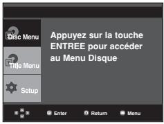 SAMSUNG DVD-P370 - Utilisation du menu Disque - 1