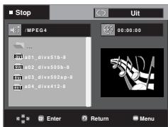 SAMSUNG DVD-P370 - Functie MPEG4 afspelen - 1