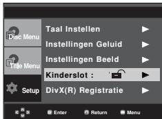 SAMSUNG DVD-P370 - De toegangscode wijdigen - 2