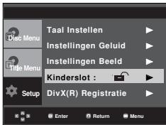 SAMSUNG DVD-P370 - Het classificatieniveau instellen - 2