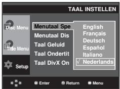SAMSUNG DVD-P370 - Menutaaal spelER - 1