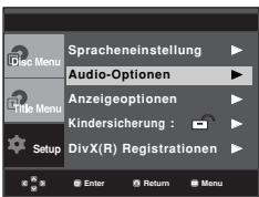 SAMSUNG DVD-P370 - Tonwiedergabeoptioneneinstellen - 1