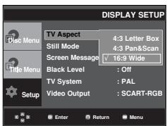 SAMSUNG DVD-P370 - TV Aspect - 1