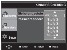 SAMSUNG DVD-P370 - Alterseinstufung einstellen - 5