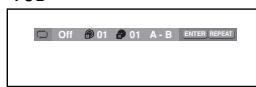 SAMSUNG DVD-P375 - Using the A-B Repeat function - 2