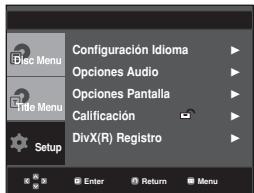 SAMSUNG DVD-P375 - Configuración del niveau de clasificacion - 1
