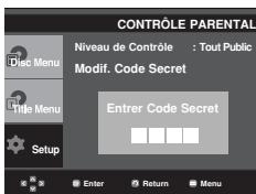 SAMSUNG DVD-P375 - Configuration du niveau d'évaluation - 4