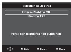 SAMSUNG DVD-P375 - Utilisation du bouton Subtitle (DVD/MPEG4) - 1