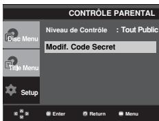 SAMSUNG DVD-P375 - Changement du mot de passe - 3