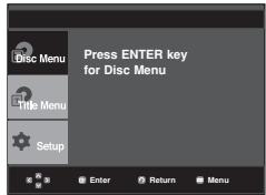 SAMSUNG DVD-P375 - Using the Disc Menu - 1