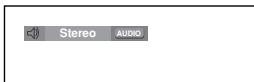 SAMSUNG DVD-P375 - Utilisation du bouton audio (DVD/VCD/MPEG4) - 2