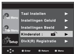SAMSUNG DVD-P380 - Het classificatieniveau instellen - 2