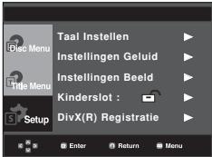 SAMSUNG DVD-P380 - De toegangscode wijzigen - 1