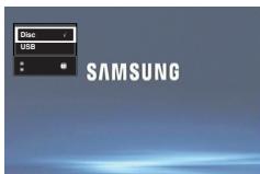 SAMSUNG DVD-P380 - Using the USB HOST feature - 1