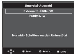 SAMSUNG DVD-P380 - Taste SUBTITLE verwenden (DVD/MPEG4) - 2