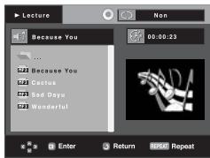 SAMSUNG DVD-P380 - Lecture de fichiers MP3/WMA/CD Audio - 1