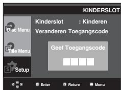 SAMSUNG DVD-P380 - Het classificatieniveau instellen - 4