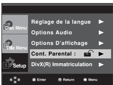 SAMSUNG DVD-P380 - Changement du mot de passer - 2