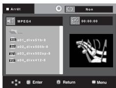 SAMSUNG DVD-P380 - Fonction lecture de fichiers MPEG4 - 1