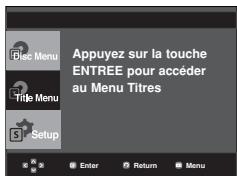 SAMSUNG DVD-P380 - Utilisation du menu Titres - 1