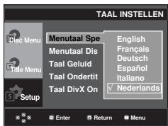SAMSUNG DVD-P380 - Menutaal spelER - 1