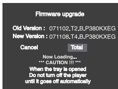 SAMSUNG DVD-P380 - Upgrade procedure - 2
