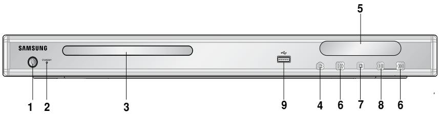 SAMSUNG DVD-P380 - Face avant - 1