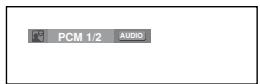 SAMSUNG DVD-P380 - Utilisation du bouton AUDIO (DVD/MPEG4) - 2
