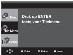 SAMSUNG DVD-P380 - Het Title Menu (Titelmenu) gebruiken - 1