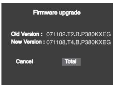 SAMSUNG DVD-P380 - Aktualisierung durchführten - 1