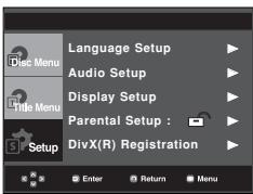 SAMSUNG DVD-P380 - Changing the Password - 1