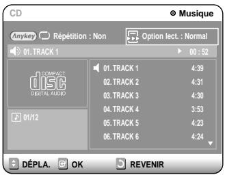 SAMSUNG DVD-R100E - Sélectionnez le mode "Option lect." à l'aide des touches «▶» puis appuyez sur la touche OK. - 1