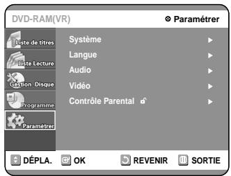 SAMSUNG DVD-R100E - Réglage de l'heure - 1
