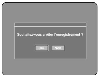 SAMSUNG DVD-R100E - Arreter l'enregistrement - 1
