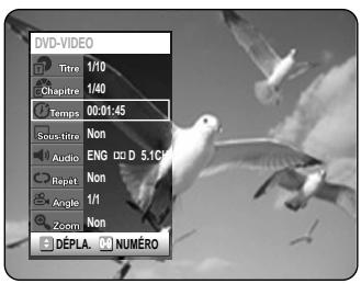 SAMSUNG DVD-R100E - Atteindre directement une scene à l'aide de la touche ANYKEY - 4