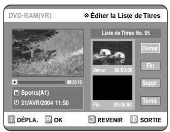 SAMSUNG DVD-R100E - Appuyez sur la touche OK au point de démarrage. - 1