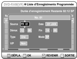 SAMSUNG DVD-R100E - Appuyez sur la touche OK. - 1