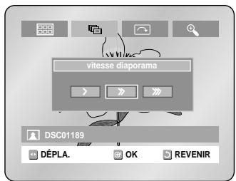 SAMSUNG DVD-R100E - 4-1 Si vous appuyez sur la touche PLAY(⊙), l'écran Diaporama apparait. - 1