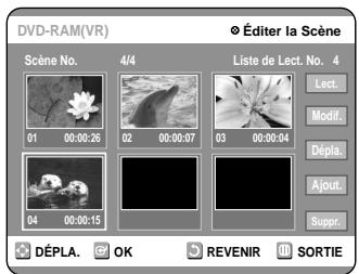 SAMSUNG DVD-R100E - Appuyez sur les touches ▲▼ pour sélectionner Ajouter, puis appuyez sur la touche OK. - 1