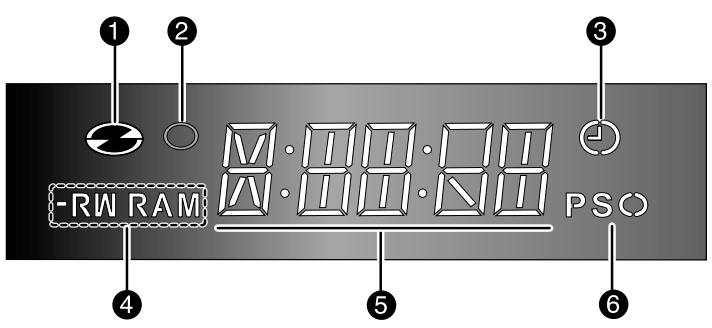 SAMSUNG DVD-R121 - Front Panel Display (DVD-R120) - 1