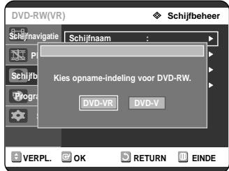 SAMSUNG DVD-R121 - Schijfindelingen en formatteren - 3