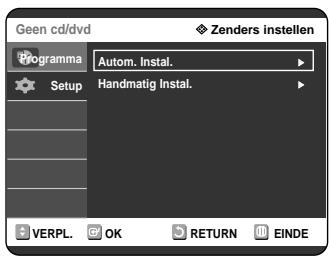 SAMSUNG DVD-R121 - Kanalen voordefiniën met de functie voor handmatig instellen - 3